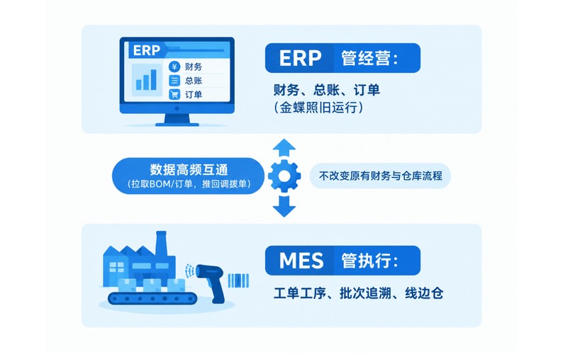 上了金蝶还要不要上 MES？先看清 ERP 与执行层的边界
